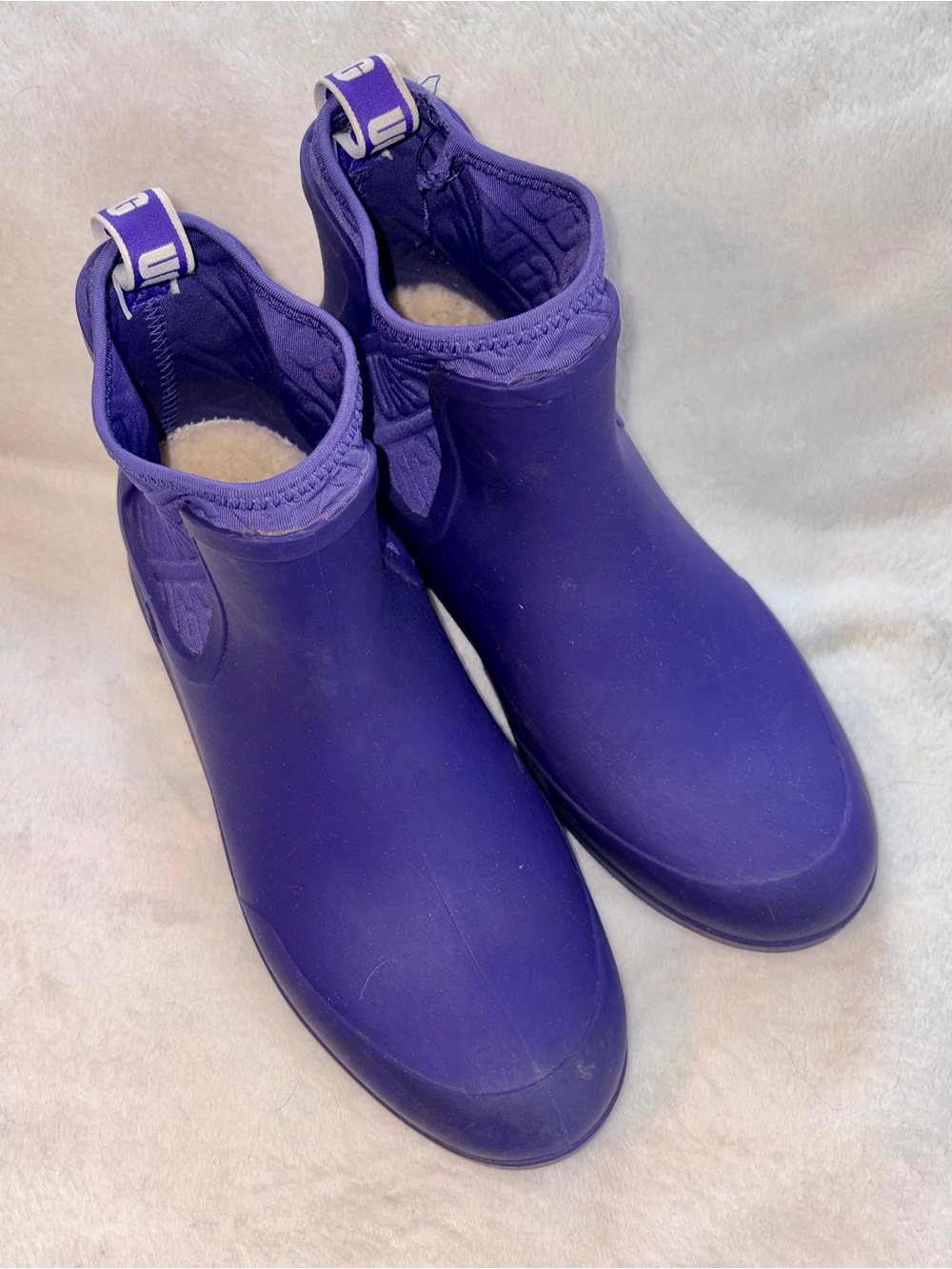 UGG Chevonne Rain Boots Purple sz 9 - Picture 4 of 11